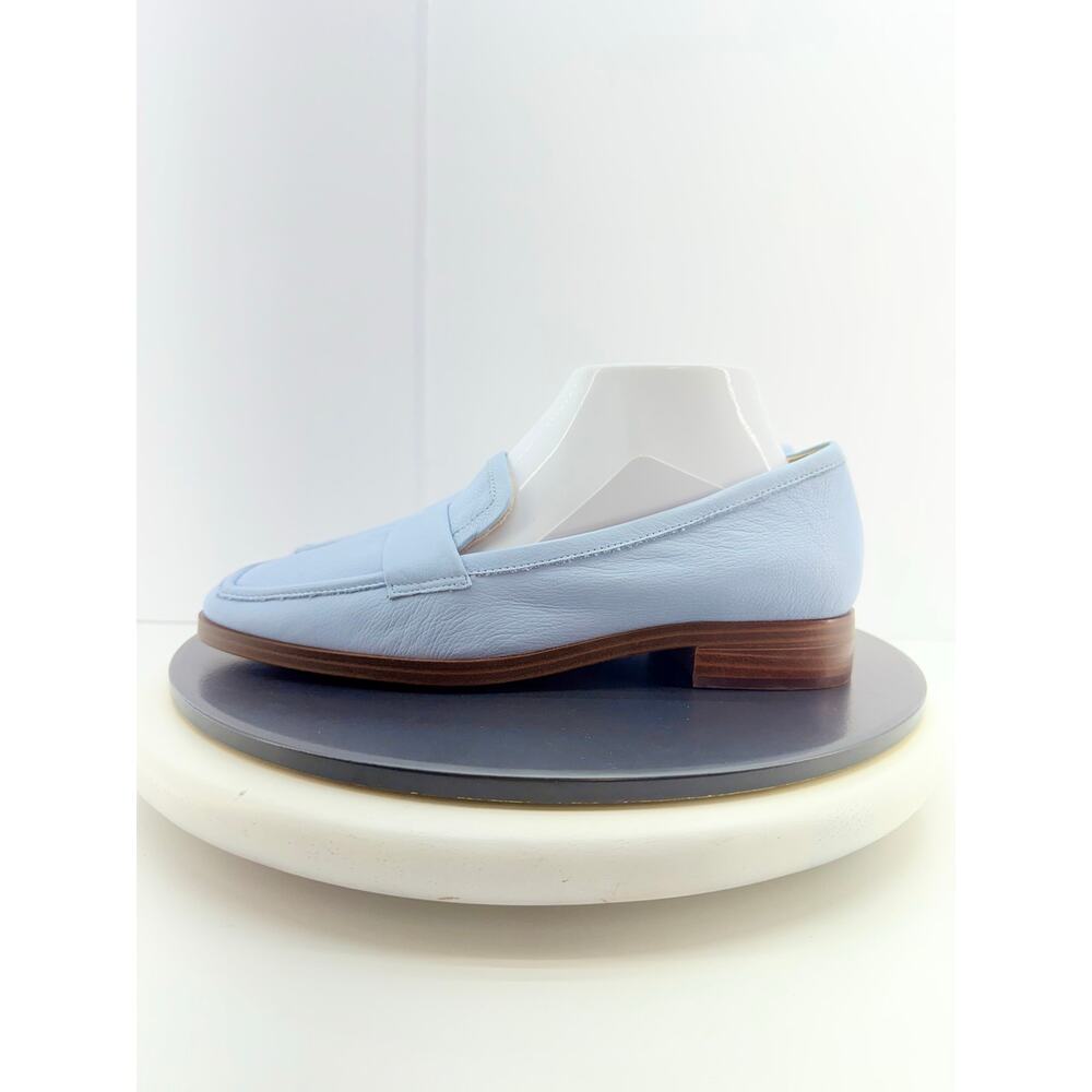 Vionic Wren Sellah II Womens Size 8 Wide Skyway Blue Loafers Comfort Shoes NEW
